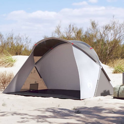 vidaXL Τέντα Παραλίας Pop Up Γκρι 205x125x90cm 4004151
