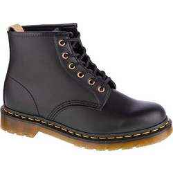 Dr. Martens Vegan 101 Γυναικεία Αρβυλάκια Δερμάτινα Μαύρα με Χοντρό Χαμηλό Τακούνι Αδιάβροχα 23984001