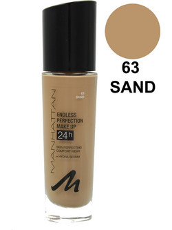 Manhattan 24h Endless Perfection 63 Sand Liquid Make Up 30ml