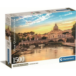 Puzzle Clementoni Compact Box High Quality Collection Ρώμη 1500 Κομμάτια