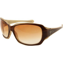 Oakley Script 05 Γυναικεία Γυαλιά Ηλίου Μάσκα Κοκάλινα Καφέ με Καφέ Degradee Φακό