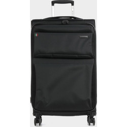 Roncato 418072-01 Βαλίτσα Μεσαία 78x53x26cm με 4 Ρόδες Μαύρη