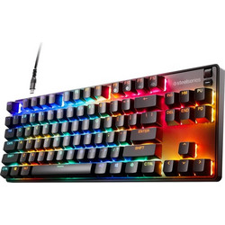 SteelSeries Apex 9 Μηχανικό Gaming Πληκτρολόγιο TenKeyLess με SteelSeries Linear Optipoint Διακόπτες RGB Black