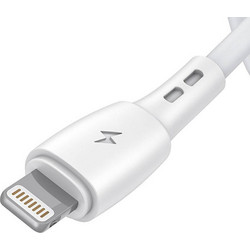 Vipfan Racing X05 USB-A to Lightning Cable 1m White X05LT-1M-WHITE