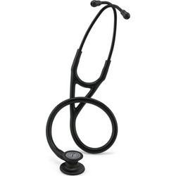 3M Littmann Cardiology IV Παιδιατρικό Καρδιολογικό Στηθοσκόπιο Non Chill με Διπλό Κώδωνα Black 6163