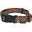 Pet Interest Dots Line Κολάρο Σκύλου Καφέ 1.5x22-40cm