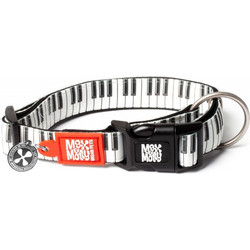 Max & Molly Piano Κολάρο Σκύλου Λευκό 2x34-55cm