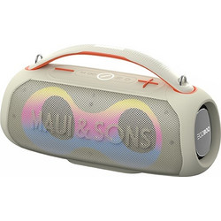 EGOBOO X Maui Sons MUH65 Ηχείο Bluetooth 20W με Ραδιόφωνο Μπεζ