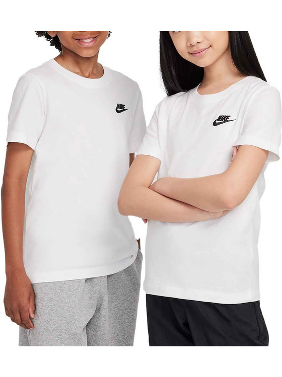 Nike Παιδικό T-Shirt Κοντομάνικο Λευκό FZ5177-100