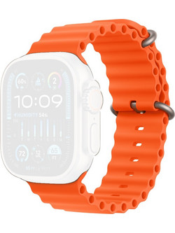 KLGO Λουράκι Σιλικόνης Orange (Apple Watch 42 / 44 / 45 / 49mm)