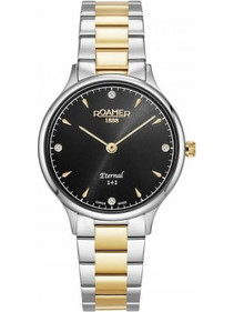 Roamer Eternal Γυναικείο Ρολόι με Ασημί Χρυσό Μεταλλικό Μπρασελέ 863857475550