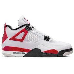 Jordan 4 Retro Ανδρικά Sneakers Μποτάκια Λευκά DH6927-161