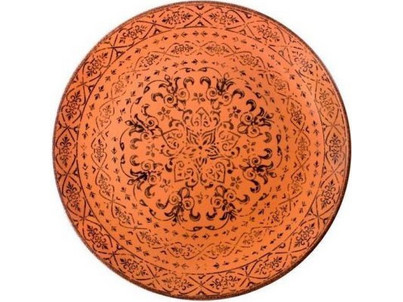 Oriana Ferelli Vintage Terracotta Πιάτο Φρούτου Πορσελάνης 20cm PR222681003