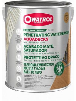 Owatrol Λάδι Εμποτισμού Ξύλου Νερού Ματ 5lt