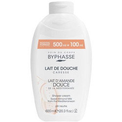 Byphasse Sweet Almond Κρεμώδες Αφρόλουτρο 600ml