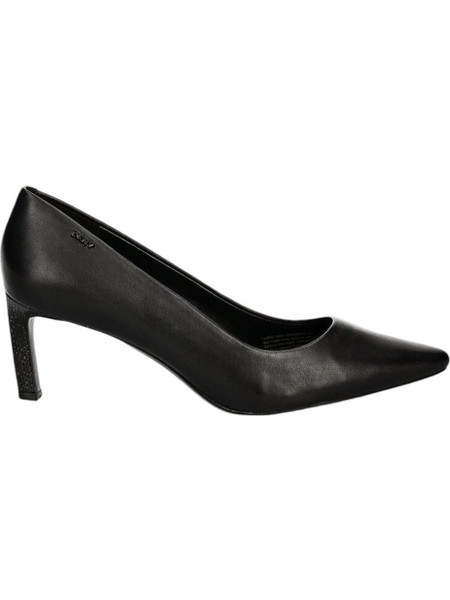 DKNY Charlie Γόβες Δερμάτινες με Τακούνι Στιλέτο Μαύρες K3496787-BLK