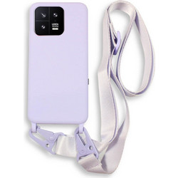 Bodycell Silicon Color Strap Back Cover Violet (Xiaomi 13)
