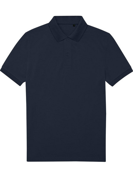 B&C Collection Ανδρική Μπλούζα Polo Κοντομάνικη Navy Μπλε PU428