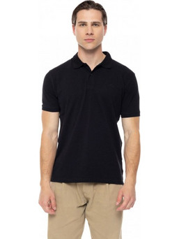 Splendid Ανδρική Μπλούζα Polo Κοντομάνικη Μαύρη 51-206-036