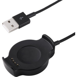 Cradle USB-A Φορτιστής Smartwatch για Huawei Watch 2 / 2 Pro Black