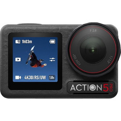 DJI Osmo Action 5 Pro Adventure Combo Action Camera 4K Ultra HD Υποβρύχια με Wifi Μαύρη