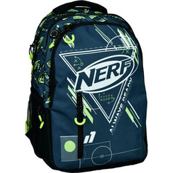 Gim Nerf Abstractive Σχολική Τσάντα Πλάτης Γυμνασίου - Λυκείου Πετρόλ 336-36031