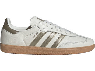 Adidas Samba OG Γυναικεία Sneakers Χρυσά Εκρού IG1964