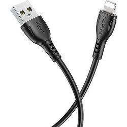 Borofone BX51 USB-A to Lightning Cable 1m Black 6931474743893