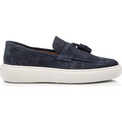 Damiani Ανδρικά Μοκασίνια Loafers Καστόρινα Navy Μπλε 6504