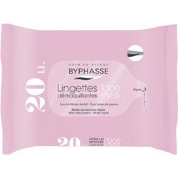 Byphasse Make-up Remover Wipes Milk Proteins All Skin Types 20τμχ