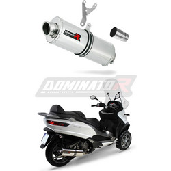 Dominator Τελικό Εξάτμισης για Piaggio MP3 500