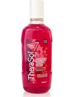 Therasol Plus Cherry Στοματικό Διάλυμα Κατά της Ουλίτιδας 500ml