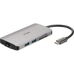 D-Link DUB-M810 USB-C Docking Station με HDMI 4K PD Ethernet