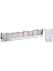 Excellent Houseware Σετ Ποτήρια Νερού Γυάλινα 200ml 8τμχ 8720573182225