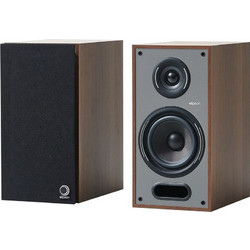 Elipson Horus 6B Ζεύγος Ηχείων Hi-Fi Βιβλιοθήκης 70W 2 Δρόμων Noyer
