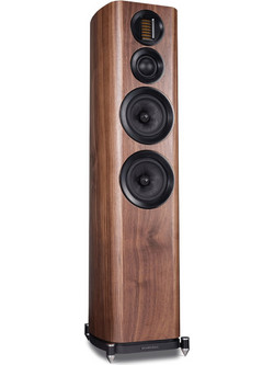 Wharfedale EVO 4.4 Ζεύγος Ηχείων Hi-Fi Δαπέδου 200W 3 Δρόμων Walnut