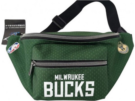 Gim Milwaukee Bucks Ανδρικό Τσαντάκι Μέσης Πράσινο 338-20240