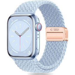 Tech-Protect Nylon Mag Λουράκι Υφασμάτινο Light Blue (Apple Watch 38 / 40 / 41mm)