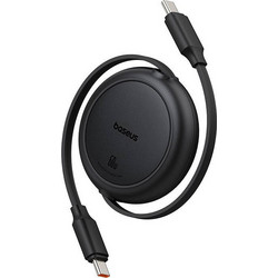 Baseus Free2Pull Mini Retractable USB-C to USB-C 60W 1m Black P10364500111-01