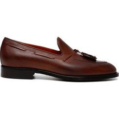Perlamoda Ανδρικά Μοκασίνια Loafers Δερμάτινα Καφέ 010203AV
