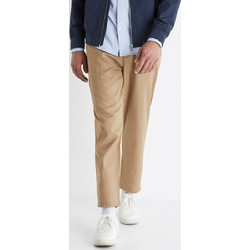 Celio Ανδρικό Παντελόνι Chino Κανονική Εφαρμογή Μπεζ BOLINCO
