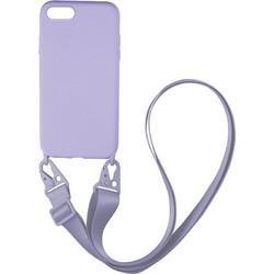 Sonique Silicone Strap Back Cover Lilac (iPhone 7 Plus / 8 Plus)