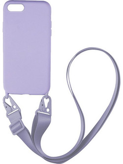 Sonique Silicone Strap Back Cover Lilac (iPhone 7 Plus / 8 Plus)