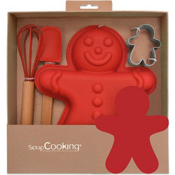 ScrapCooking Παιδικό Σετ Ζαχαροπλαστικής Gingerbread Man