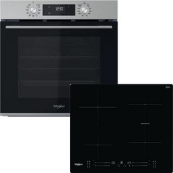 Whirlpool Φούρνος Ηλεκτρικός Άνω Πάγκου 71lt 59.5cm OMK58RU1X με Επαγωγικές Εστίες WB S2560 NE