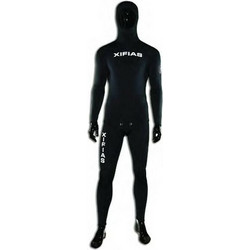 Xifias Sub Open Cell Black Ολόσωμη Στολή Κατάδυσης Neoprene για Αυτόνομη Κατάδυση 7mm