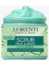 Lorenti Cucumber Face & Body Scrub 500ml