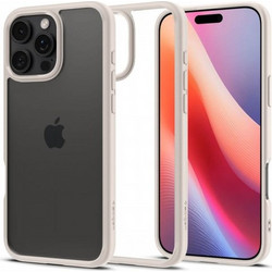 Spigen Ultra Hybrid Back Cover Natural Titanium (iPhone 16 Pro Max)