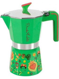 Pedrini Frida Kahlo Μπρίκι Espresso 6Cups Πράσινο