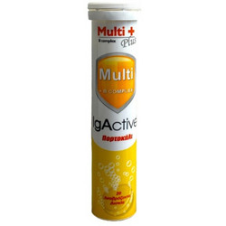 IgActive Multi Plus B Complex 20 Αναβράζοντα Δισκία